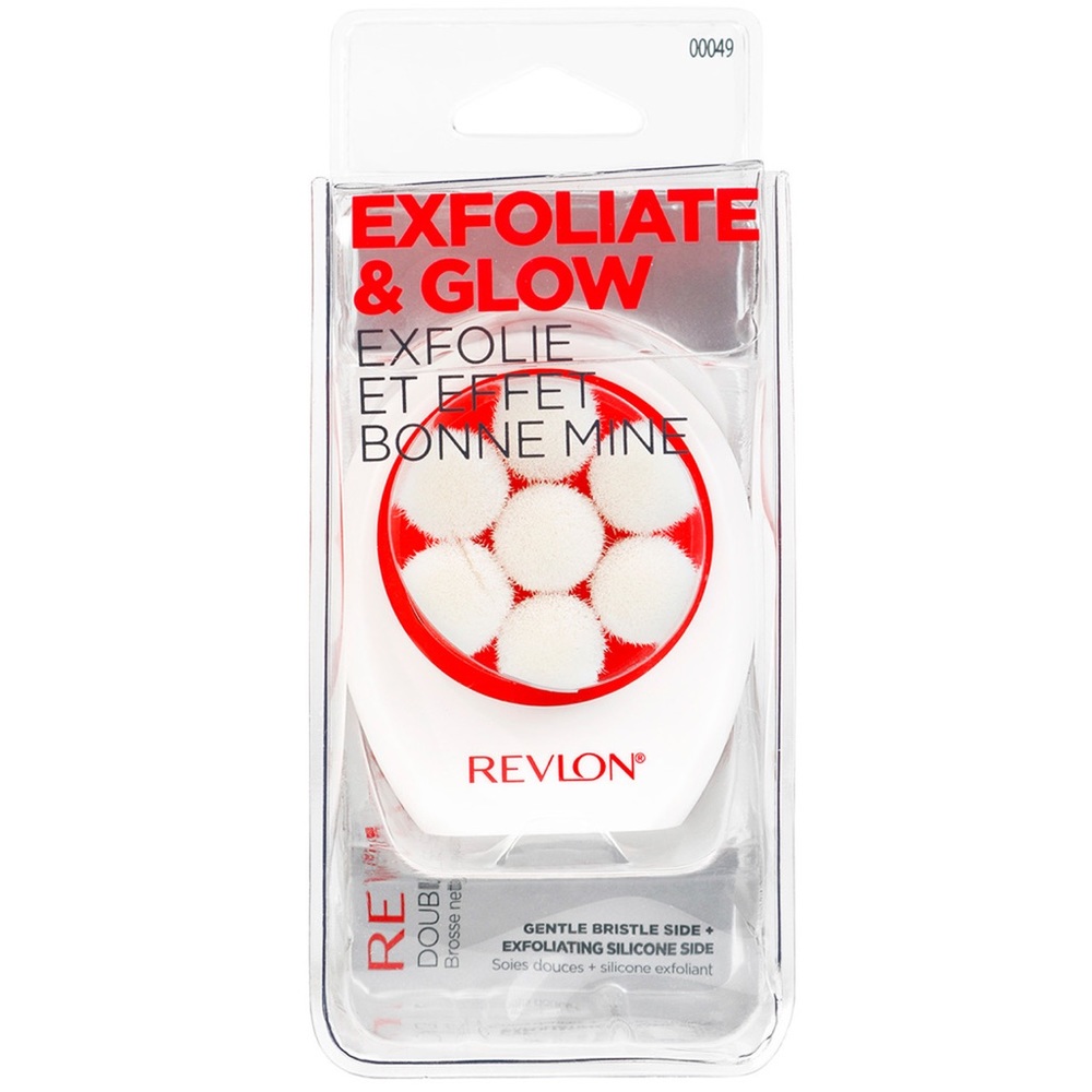 REVLON Exfoliating & Glow Double Sided Cleansing Brush
